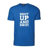 Herren T-Shirt SHUT UP AND SWIM