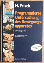 Frisch Herbert, Programmierte Untersuchung des Bewegungsapparates