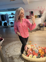 Zwillingsherz Bluse rosa