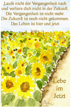 Laufe nicht der Vergangenheit