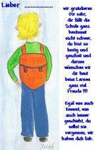 Schulanfang Junge