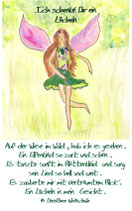Auf einer Wiese im Wald