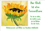 Das Glück ist eine Sonnenblume