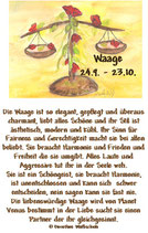 Waage ( 24. September - 23. Oktober )