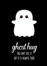 Studio Inktvis kaart "Ghost Hug"
