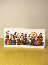 Carte «Happy people»
