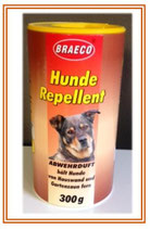 Braeco Hunde Repellent - Abwehrduft, 300g