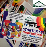 Window Color Starter-Set Ahrenshof 5 Farben + Malvorlagen