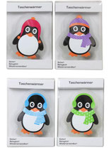Taschenwärmer Handwärmer Pinguin wiederverwendbar 4 Stück