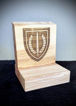 Coinbrett Esche "Wappen KSK" Lasergravur