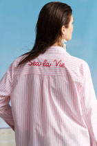 oui - Hemdbluse - rose white (93683)
