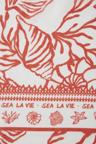 oui - Tuch - white red (93744)