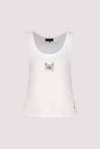 monari - Top mit Strass-Krebs, cream (410820)