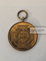 Kriegsdenkmünze - Feldzüge 1870/71 für Kämpfer
