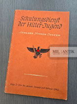 Heft - Schulungsdienst der HJ Folge 3 Januar u. Februar 1942