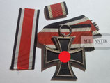 Eisernes Kreuz 2. Klasse 1939 mit Bandabschnitt & Bandspange