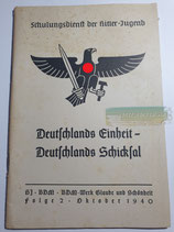 Heft - Schulungsdienst der HJ Folge 2 Oktober 1940