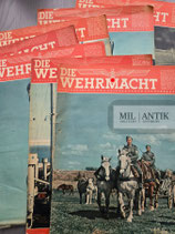 Posten - 7x Heft "Die Wehrmacht" Ausgabe A