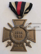 Ehrenkreuz für Frontkämpfer - L. NBG. mit Band