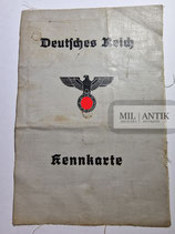 Kennkarte "Deutsches Reich" einer Frau