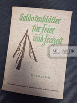 Heft - Soldatenblätter für Feier und Freizeit "Jahrgang 1941"