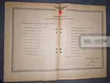 Ehrenliste der Luftwaffe - 7.10.41 "Ehrenpokal"