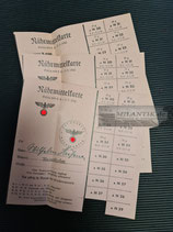 Lebensmittelkarte - Nährmittelkarte