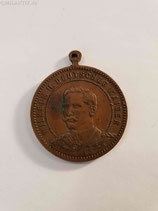 Medaille - Kaiser Wilhelm II. "Zur Erinnerung an meine Dienstzeit"