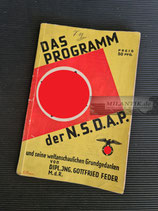 Buch - Das Programm der NSDAP