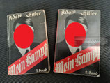 VERKAUFT!!! Buch - Mein Kampf 1. und 2. Band 1939