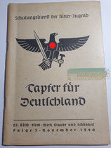 Heft - Schulungsdienst der HJ Folge 3 November 1940 (2)