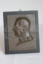 Bronze Relief - Generaloberstabsarzt Prof. Dr. A. Waldmann