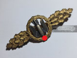 VERKAUFT!!! Frontflugspange für Kampfflieger - Gold