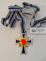 Mutterkreuz - Gold mit Band