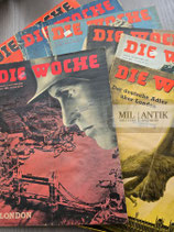 Posten - 7x Heft "Die Woche"