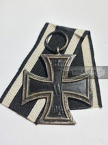 VERKAUFT!!! Eisernes Kreuz 2. Klasse 1914 mit Bandabschnitt