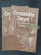 Prospekt - Curt Käbitzsch Verlag "Germanische Vorzeit"