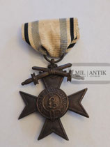 Bayern - Militärverdienstkreuz 3. Klasse mit Bandabschnitt