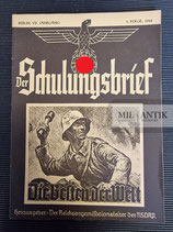 VERKAUFT!!! Der Schulungsbrief VII. Jahrgang 3. Folge 1940