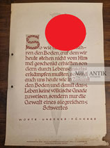 Wochenspruch der NSDAP - Folge 47 16.-22.11. 1941