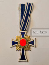 Mutterkreuz - Gold mit Band