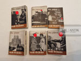 VERKAUFT!!! WHW - 6x Heftchen "Der Führer macht Geschichte" 1933-1938