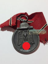 VERKAUFT!!! Medaille Winterschlacht im Osten 1941/42 mit Bandabschnitt (4)