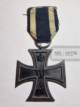 VERKAUFT!!! Eisernes Kreuz 2. Klasse 1914 mit Band "Punze"