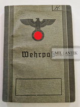 VERKAUFT!!! Wehrpass - Obergefreiter "Lungen Steckschuss - verstorben"