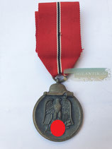 VERKAUFT!!! Medaille Winterschlacht im Osten 1941/42 mit Bandabschnitt