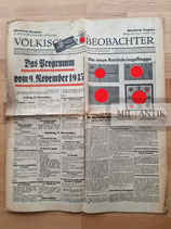 Zeitung - Völkischer Beobachter 7. November 1935