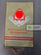 VERKAUFT!!! Fotoalbum - Arbeitsdienst Ehrendienst Arbeitsgau XXVI Württemberg