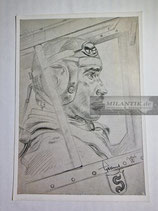 Feldpostkarte - Willrich VDA "Oberstleutnant Galland"