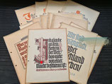 VERKAUFT!!! 13x Wochenspruch der NSDAP